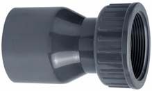 PVC 2/3 Kupplung in verschiedenen Abmessungen.