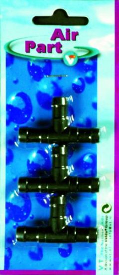 T-Stück 3x Tülle, 3er Set 4mm
