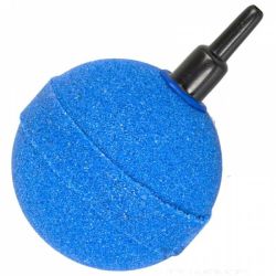 Teichbelüftung, Luftstein Kugel blau