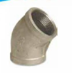 Edelstahl Winkel 45° mit 2x Innengewinde