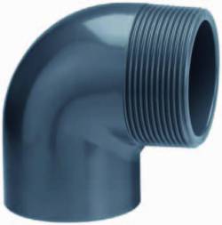 PVC Winkel mit Aussengewinde