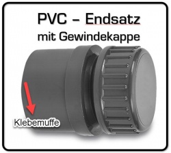 PVC Endkappenset
