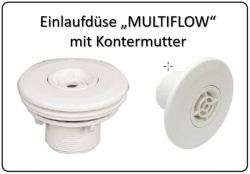 Einlaufdüse Multiflow für Folienbecken