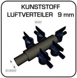 LUFTVERTEILER  KUNSTSTOFF  9 mm