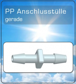 PP Anschlusstülle gerade Ozon geeignet