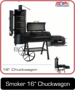 Smoker Grill 16 Zoll Chuckwagon bei Anjas Grill-Shop