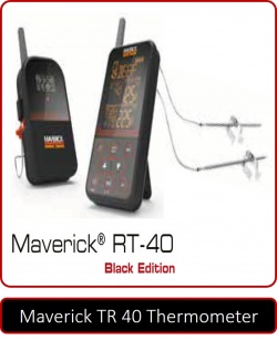 Maverick Wireless Barbeque Smoker Thermometer RT 40