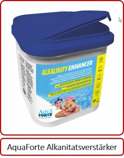 POOL ZUBEHÖR, AquaForte Alkanitätsverstärker, 6 kg Gebinde