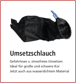 UMSETZSCHLAUCH schwarz, ohne Stiel