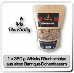 Räucherchips Whisky aus alten Barrique-Eichenfässern