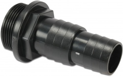 ABS Adapter Stufentülle , Schlauchtülle 11/2 AG x 32-38mm Tülle