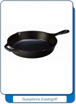Grillzubehör, Lodge Gusspfanne mit Zusatzgriff, 26,04 cm