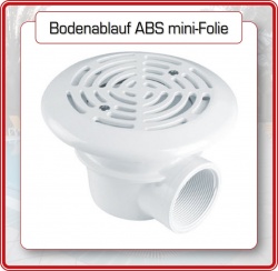 BODENABLAUF Pool ABS mini-Folie