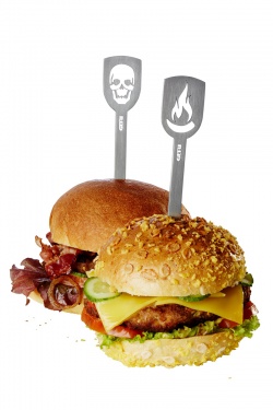 Hamburger Speße Edelstahl Torro, BBQ, Set 2 Stück Grillzubehör  