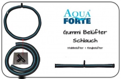 AQUAFORTE GUMMI BELÜFTER SCHLAUCH (Ringbelüfter + Stabbelüfter)