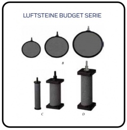BELÜFTERSTEINE Budget (Scheibe + Zylinder)