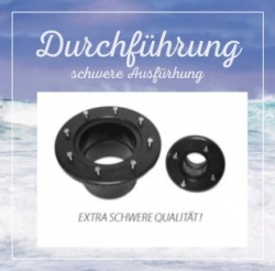 Flansch aus ABS