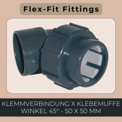 Flex-Fit Winkel 45°