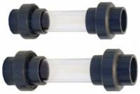 PVC Sichtglas mit 3/3 Kupplung