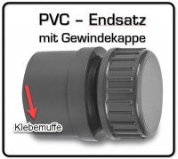 PVC Endkappenset