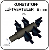 LUFTVERTEILER  KUNSTSTOFF  9 mm