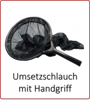 UMSETZSCHLAUCH mit Handgriff