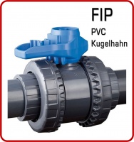 PVC FIP Kugelhahn