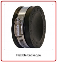 Flexible PVC Endkappe