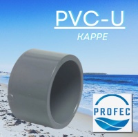 PVC-ENDKAPPE mit Klebemuffe
