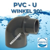 PVC-U WINKEL 90° reduziert