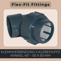 Flex-Fit Winkel 45°